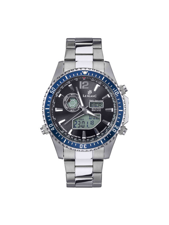 Zdjęcie produktu Meski chronograf solarny Altair sterowany radiowo