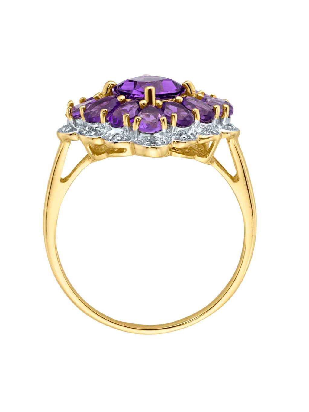 Zdjęcie produktu Pierścionek damski Limonium Amethyst 585